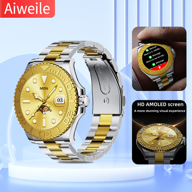 Japanese Lifestyle Called - Aiweys-Montre intelligente sans fil pour homme,
