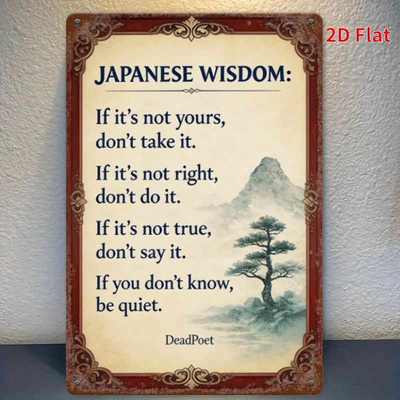 [2Dflat] 1 pièce : Décoration  - Japanese Lifestyle Philosophy avis et prix